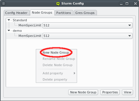 Creating a new Slurm node group