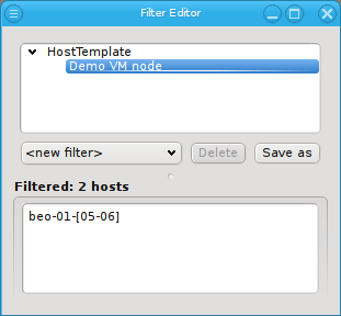 Final Host Template sub-filter