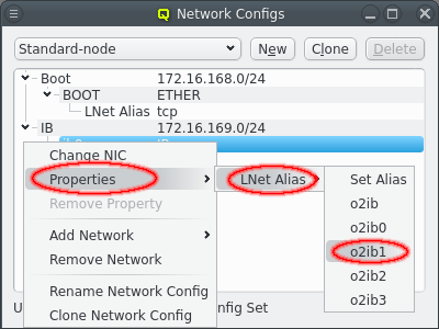 LNet Alias selection for Infiniband
