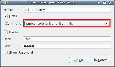 IPMI Remote Management Config
