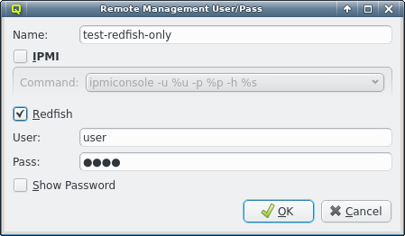 Creating a Redfish Remote Management Config