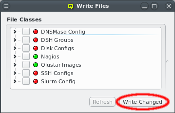 Write changed file classes