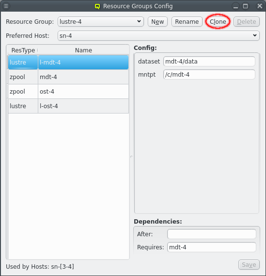 Example of repetitive Resource Groups.