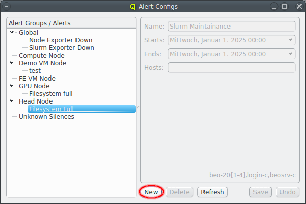 Adding a new silence