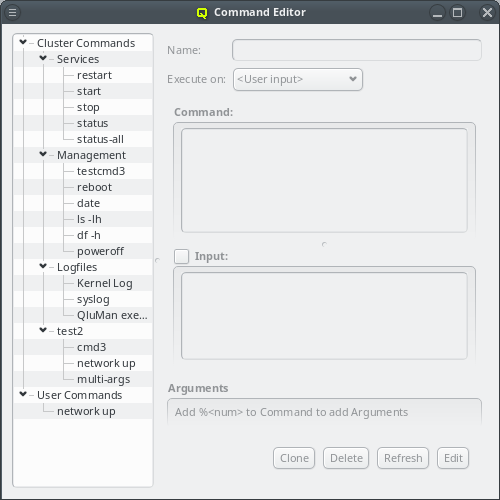 The Command Editor
