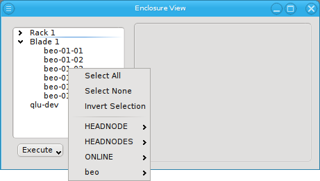 Different ways of selecting hosts