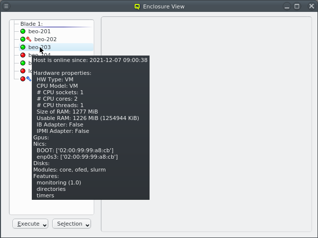 Detected Hardware Properties