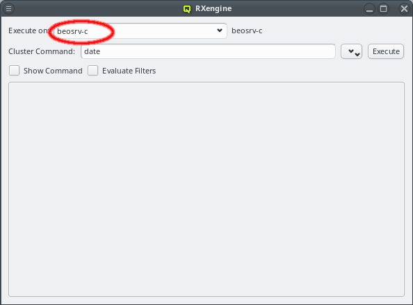 Selecting hosts for execution