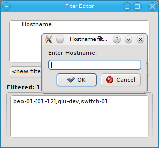 Defining the hostnames