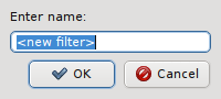 Naming the filter