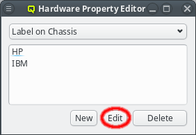 Editing name of property