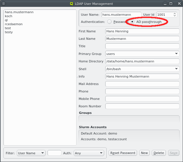 Using AD Passthrough authentication