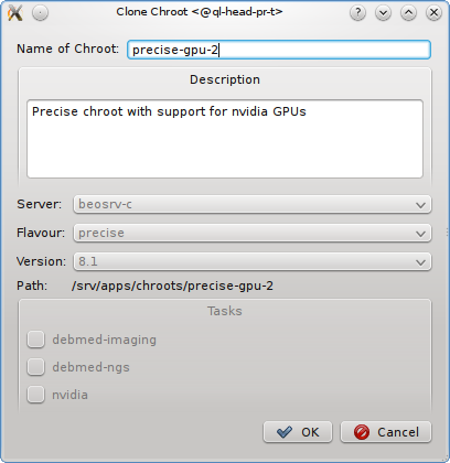Cloning a UnionFS chroot