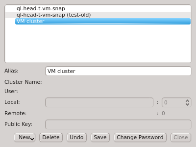 Naming a connection group