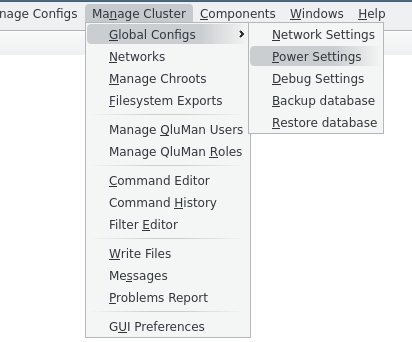 Opening Power Settings