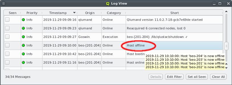 Tool-tips show more information