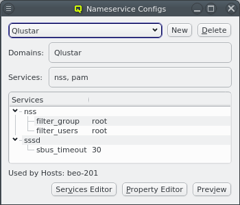 Nameservice Configs
