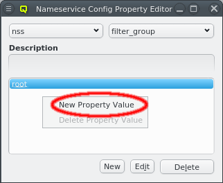 Adding a new property value
