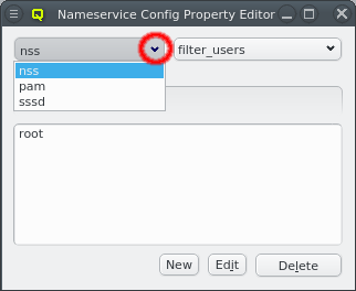 Selecting a service