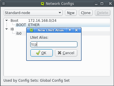 Choosing name for LNet Alias