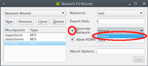 Overriding the Network