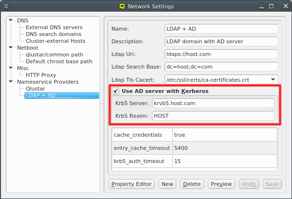 AD Nameservice Provider