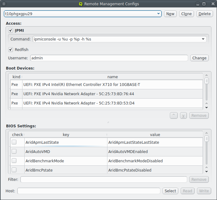 Listing Boot Devices