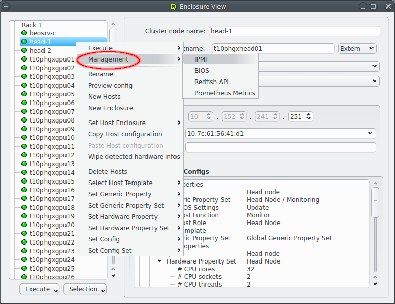 Browser access to node services