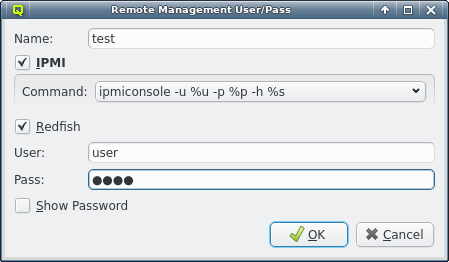 New Remote Management Config