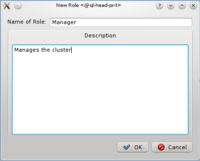 Naming the new role