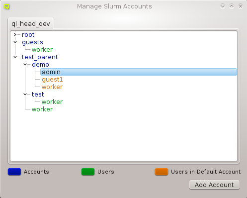 Managing Slurm Accounts.