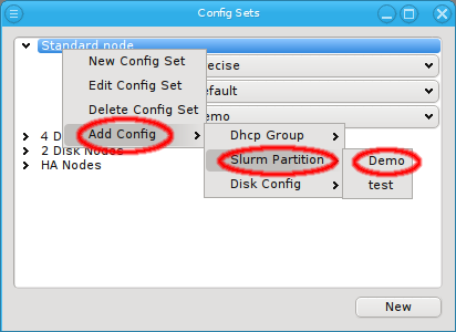 Assigning a Slurm Partition