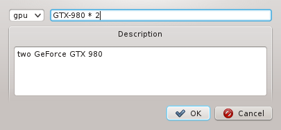 Naming a new GPU Gres Group
