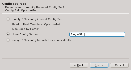 GPU Wizard: Cloning an existing Config Set