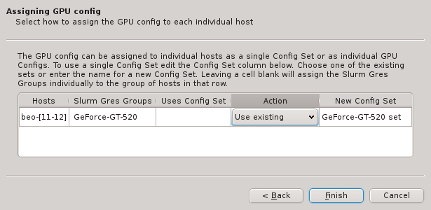 Direct assignment using an existing Config Set