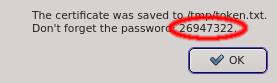 Saving the Auth Token