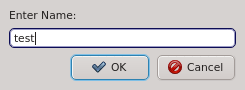 Setting the user name